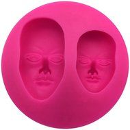 Okallo Products Face Molds for Candy Cake Decorations - Silicone Head Mold N6