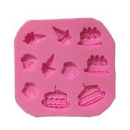 4 Strings Of Pearl Fondant Sugar Paste Bead Mold Clay Chocolate Mould Cake Decorating Tools Yihuily N108