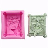 WYD Handmade Soap Mold DIY Flower Fairy Mold Chocolate Cake Mold Silicone Mold Baking Mold N2