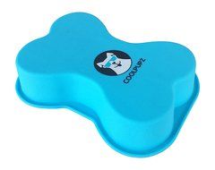 Dogs Birthday Cake Pan Novelty Silicone Bone Shape Mold for Pups Celebration Party PLUS Bonus Recipe Ebook! N5
