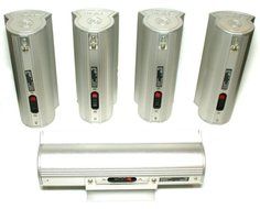 Set of 5 x DIVINCI SURROUND SOUND SPEAKERS - 2 Front + 2 Rear + Center - Aluminum - 100W