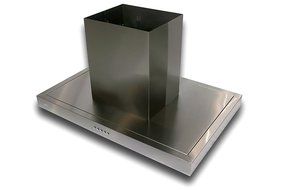 CAVALIERE 48" Island Mounted Stainless Steel Kitchen Range Hood 860 CFM Spagna Vetro Econo Series SV198Z2-I48M N3