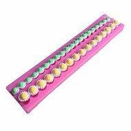 HUAL Bead Chain Silicone Fondant Mould Purse Bag Cake Mold Sugarcraft Decorating Tool Cake Decorating Pastry Gum... N2