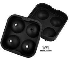 Ramini Brands Premium Whiskey Ice Ball Maker Mould Tray With Lid - Bonus Recipes - Jello Cake Pops Chocolate Candy... N7