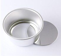 Baking a cake mold 8 inch Chiffon Cake 6 inch 10 inch 12 inch round bottom mold anode baking tools N3