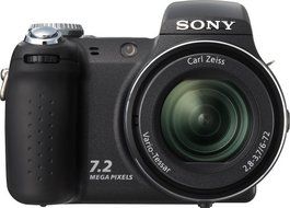 Sony Cybershot DSC-H5 7.2MP Digital Camera with 12x Optical Image Stabilization Zoom N10