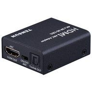 Tensun HDMI to HDMI ARC Adapter with Optical TOSLINK SPDIF Audio Output, HDMI Audio Extractor Converter Support... N18
