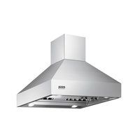 Viking VCIH6608SS: 66" Wide Chimney Island Hood, No Brass Accent