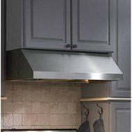 Vent-A-Hood PRH9-236 600 CFM 36" Under Cabinet Range Hood with Dual Blowers and, Black N2