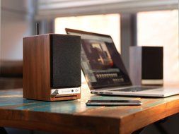 Audioengine HD3 Powered Bookshelf Speakers (Pair) Walnut N10