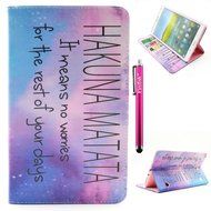 Tab 4 7.0 Case, Firefish Damage Resistance Case Premium PU Leather Wallet Card Slots Kickstand Feature Case for... N180