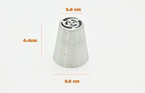 7 Pcs/set Stainless Steel Russian Piping Tips Tulip Nozzles Baking Tools For Cakes. N3