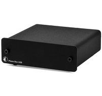 Pro-Ject Audio - Phono Box USB - MM/MC Phono preamp with line &amp; USB outputs - Blk N2