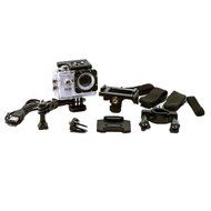 Group Vertical&Acirc; White Action Sports Camera HD 2.0 Inch LCD w Waterproof Housing &amp; Accessories Kit in Retail Packaging N3