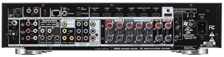 Marantz NR1604 Slim Line 7.1 Network AV Receiver with Apple AirPlay (Discontinued by Manufacturer) N9