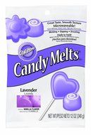 Wilton Candy Wafer Melts, Lavender