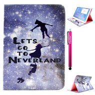Tab 4 7.0 Case, Firefish Damage Resistance Case Premium PU Leather Wallet Card Slots Kickstand Feature Case for... N193