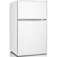 Keystone Energy Star 3.1 Cu. Ft. Compact 2-Door Refrigerator/Freezer, White, KSTRC312CW N2