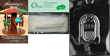 Cybrtrayd J051 Juke Box Jobs Chocolate Candy Mold N4