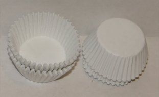 #5 White Paper Candy Cup Cups 250 Pack Candy Making Supplies