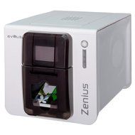 Evolis Zenius Single-Side ID Card Printer - Grey Brown - ZN1U0000TS N4