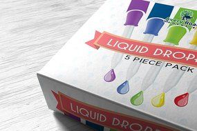 New Liquid DROPPER - 5 x FDA Approved Silicone and Plastic DROPPERS - 5 ML Pipettes Essential for Candy Molds... N6