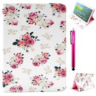 Tab 4 7.0 Case, Firefish Damage Resistance Case Premium PU Leather Wallet Card Slots Kickstand Feature Case for... N243