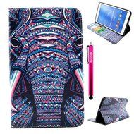 Tab 4 7.0 Case, Firefish Damage Resistance Case Premium PU Leather Wallet Card Slots Kickstand Feature Case for... N261