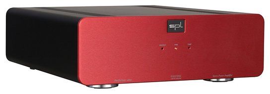 SPL Performer s800 Pro-Fi 570-watt Stereo Balanced Power Amp (Red) N3