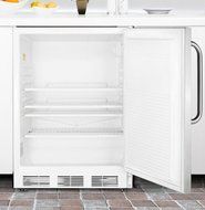 Summit AccuCold ALB751LIF 24" Wide 5.5 Cu. Ft. Built-In Undercounter All Refrigerator with Automatic Defrost Deep...