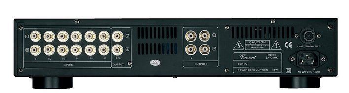Vincent Audio - SA31 MK Hybrid Stereo Preamplifier - Silver N2
