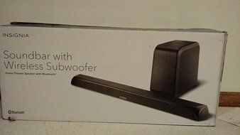 Insignia NS-SB515 2.1-Channel Soundbar with Wireless Subwoofer N2