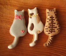 Yunko 4pcs Cat Shape Stainless Steel Cookie Cutter Fondant Cutter Cake Cake Decoration Tools Set N3