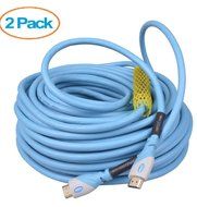 Aurum Pro Series - Pack of 3 High Speed HDMI Cable (10 Ft) with Ethernet - Supports 3D &amp; Audio Return Channel... N7