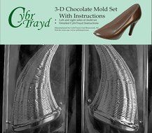 Cybrtrayd T300AB Large Cornucopia Life of the Party Chocolate Candy Mold Bundle with 2 Molds and Exclusive Cybrtrayd...
