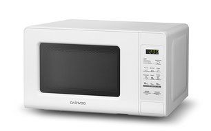 Daewoo Microwave Oven 0.7 Cu Ft, White 700W | KOR-760BEW
