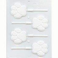 3 Pack, Dog Paw Sucker Mold