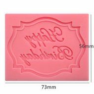 Anyana Silicone Fondant Happy Birthday Mould Cake Decorating Tool Chocolate Sugar Craft N2