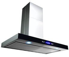 AKDY 30" Kitchen Wall Mount Stainless Steel Range Hood AZ-62750PS3 with Sound Absorbing Panel
