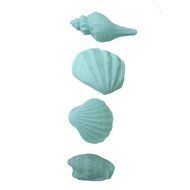 4 LARGE SEASHELL SILICONE MOLD FOR FONDANT, GUM PASTE, CHOCOLATE, HARD CANDY, FIMO, CLAY, SOAPS N3