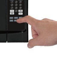 Westinghouse WCM16100B 1000 Watt Counter Top Microwave Oven, 1.6 Cubic Feet, Black Cabinet N3