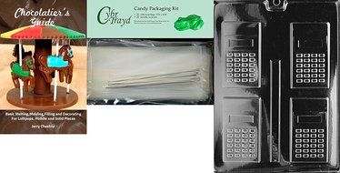 Cybrtrayd J054 Calculator Jobs Chocolate Candy Mold N2