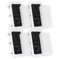 Theater Solutions CS5W In Wall Speakers Surround Sound Home Theater 2 Pair Pack 2CS5W