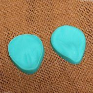 MuLuo 3D Rose Petals Shape Fondant Mold Silicone Cupcake Decorating Mould N2