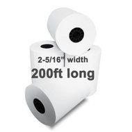 2-5/16 x 200' 1-Ply Thermal Paper 24 Rolls BPA Free