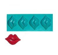 Yunko Red Lips 3d Mini Silicone Fondant Mold Chocolate Mold Cake Decorating Mold Gum Candy Mold Jelly Mold