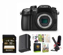 Panasonic LUMIX DMC-GH4KBODY 16.05MP Digital Single Lens Mirrorless Camera with 4K Cinematic Video (Body Only)... N4