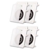 Acoustic Audio CS-IW620-2PR 250 Watt 6.5" 2-Way Home Theater In-Wall/Ceiling Speakers (2-Pair)