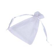 Candy Small Bag DZT1968&reg; 100pcs Organza Wedding Party Decoration Gift Candy Sheer Bags Pouches (Black) N20