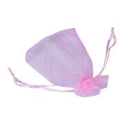 Candy Small Bag DZT1968&reg; 100pcs Organza Wedding Party Decoration Gift Candy Sheer Bags Pouches (Black) N23